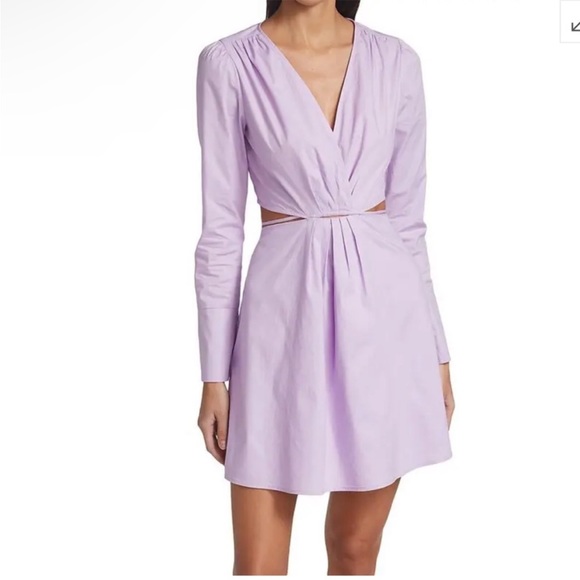 WAYF - Long Sleeve Cutout Minidress - Picture 2 of 9